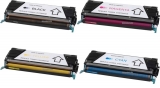  4 Toner von tintenalarm.de ersetzt Lexmark C5220KS, C5220CS, C5220MS, C5220YS 